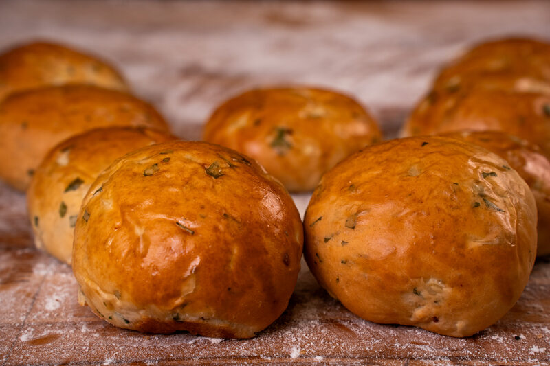Pão temperado